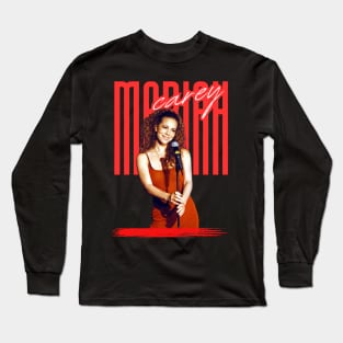 Mariah carey///original retro Long Sleeve T-Shirt